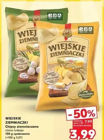 Kaufland Chipsy o smaku cebulki Lorenz Wiejskie Ziemniaczki oferta