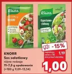 Kaufland Koperkowo-ziołowy Knorr Sos Sałatkowy oferta