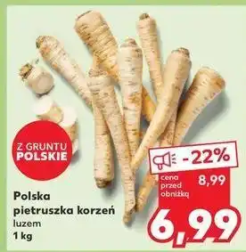 Kaufland Pietruszka korzeń polska oferta