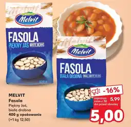 Kaufland Fasola biała drobna Melvit oferta