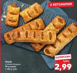 Kaufland Snack o smaku burgera oferta