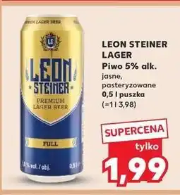 Kaufland Piwo Leonsteiner Premium Lager Full oferta