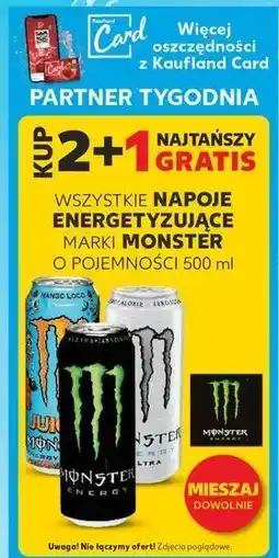 Kaufland Napój energetyczny Monster Energy Ultra oferta