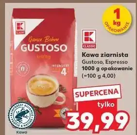 Kaufland Kawa gustoso K-Classic oferta