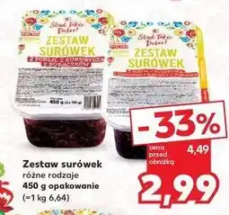 Kaufland Zestaw surówek z porem kukurydzą buraczków K-Classic Stąd Takie Dobre! oferta