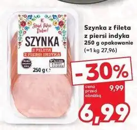 Kaufland Szynka z fileta piersi indyka K-Classic Stąd Takie Dobre! oferta