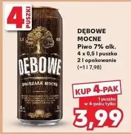 Kaufland Piwo Dębowe Mocne oferta