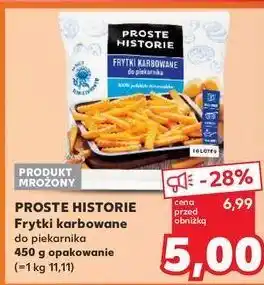 Kaufland Frytki karbowane do piekarnika Iglotex Proste Historie oferta