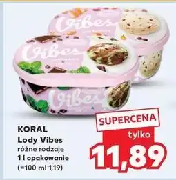 Kaufland Lody bakaliowe Koral Vibes oferta