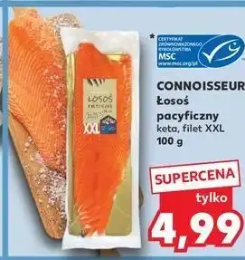 Kaufland Łosoś pacyficzny filet keta xxl Connoisseur oferta