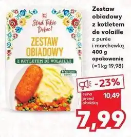 Kaufland Kotlet de volaille z puree i marchewką K-Classic Stąd Takie Dobre! oferta