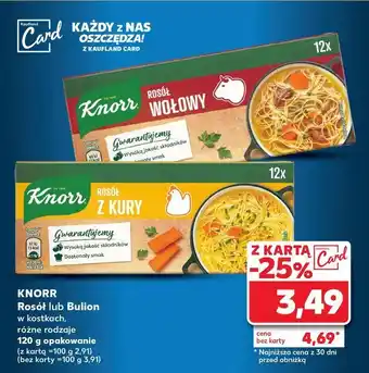 Kaufland Rosół z kury Knorr oferta