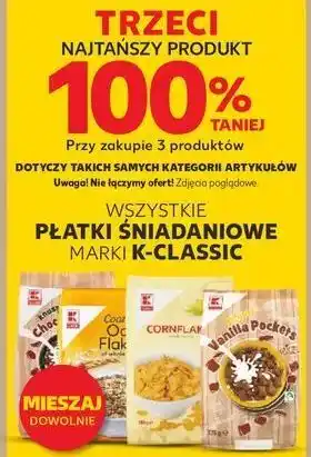 Kaufland Poduszki zbożowe waniliowe K-Classic oferta