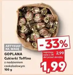 Kaufland Cukierki toffino choco Goplana oferta