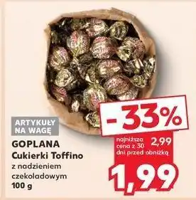 Kaufland Cukierki toffino choco Goplana oferta