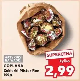 Kaufland Cukierki Goplana Mister Ron oferta