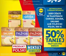 Lidl Ser tylżycki Pilos oferta