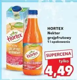 Kaufland Nektar grejpfrut rubinowy Hortex oferta