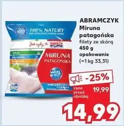 Kaufland Miruna patagońska filet Abramczyk oferta