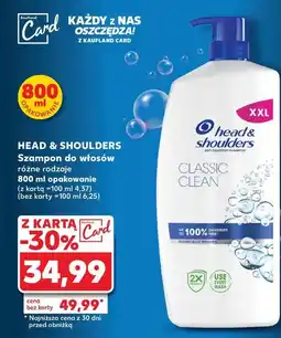 Kaufland Szampon do włosów classic clean Head&Shoulders oferta