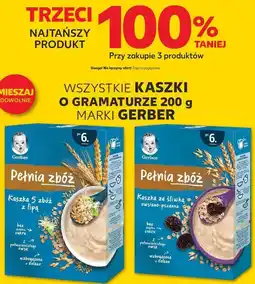 Kaufland Kaszka ze śliwką owsiano-pszenna Gerber Pełnia Zbóż oferta