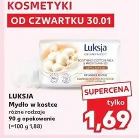 Kaufland Mydło cotton & provitamin b5 Luksja Creamy oferta