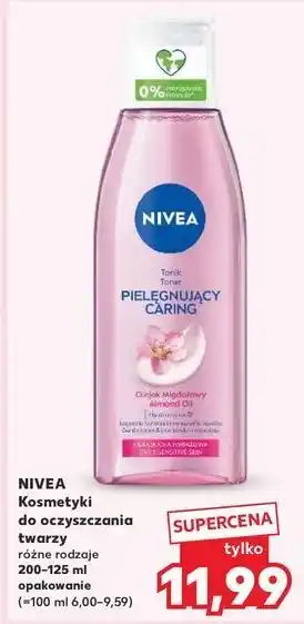 Kaufland Tonik łagodzący cera sucha i wrażliwa Nivea Face Essentials oferta