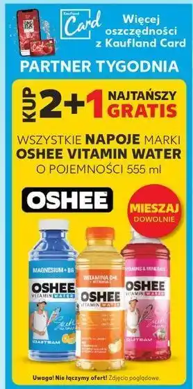 Kaufland Napój witamina c Oshee Vitamin Water oferta