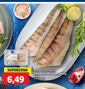 Lidl Sandacz filet Targ Rybny Lidla oferta