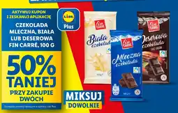 Lidl Czekolada deserowa Fin Carre oferta