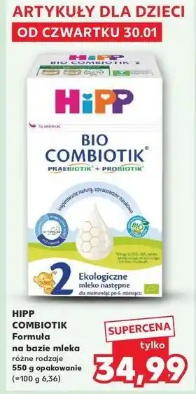 Kaufland Mleko 2 Hipp Bio Combiotik oferta