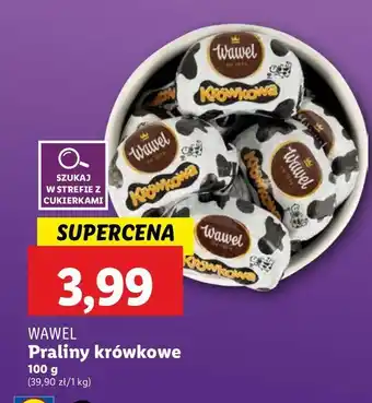 Lidl Czekoladki z kremem karmelowym Wawel Krówka Mleczna oferta