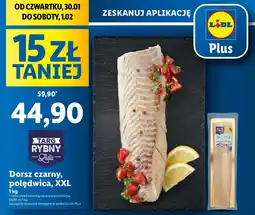 Lidl Dorsz czarny polędwica Targ Rybny Lidla oferta