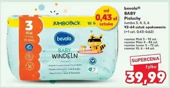 Kaufland Pieluchy 6 Bevola Baby oferta