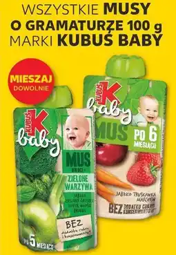 Kaufland Mus jabłko-truskawka-marchew Kubuś Baby oferta