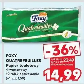 Kaufland Papier toaletowy Foxy Quatrefeuilles oferta