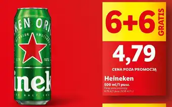 Lidl Piwo Heineken oferta