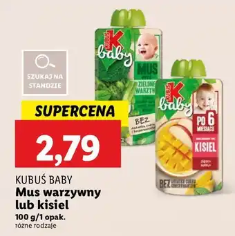 Lidl Kisiel jabłko-mango Kubuś Baby oferta