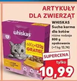 Kaufland Karma dla kota z kurczakiem Whiskas oferta