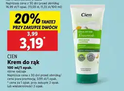 Lidl Krem do rąk rumiankowy Cien oferta