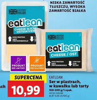 Lidl Ser proteinowy w kawałku Eatlean oferta