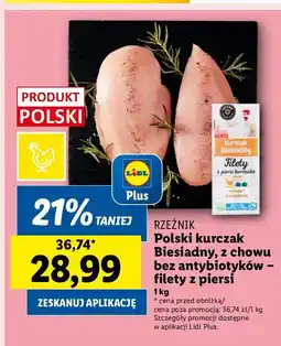 Lidl Kurczak biesiadny - filet z piersi Rzeźnik Codzienna Dostawa oferta