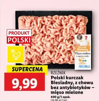 Lidl Mięso mielone z nogi kurczaka Rzeźnik Codzienna Dostawa oferta