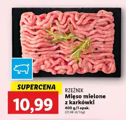 Lidl RZEŹNIK Mięso mielone z karkówki oferta