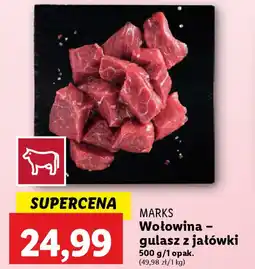 Lidl MARKS Wołowina - gulasz z jałówki oferta