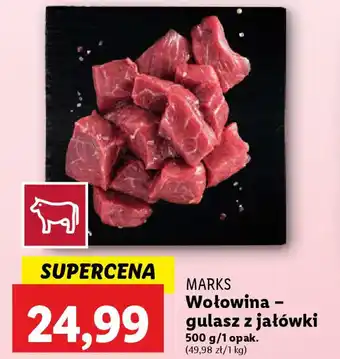 Lidl MARKS Wołowina - gulasz z jałówki oferta