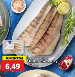 Lidl Targ rybny lidla sandacz, filet ze skórą oferta