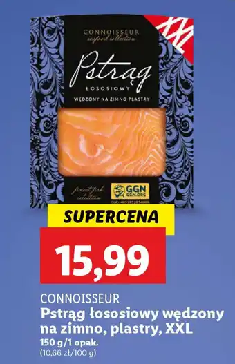 Lidl Connoisseur Pstrąg łososiowy, plastry, XXL oferta