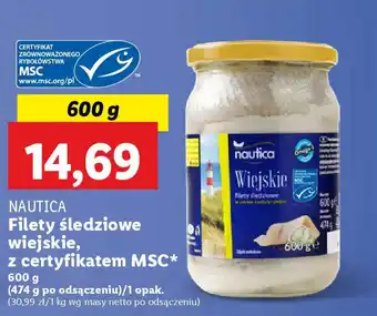 Lidl Nautica Filety śledziowe wiejskie oferta