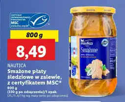 Lidl Nautica smażone płaty śledziowe w zalewie oferta